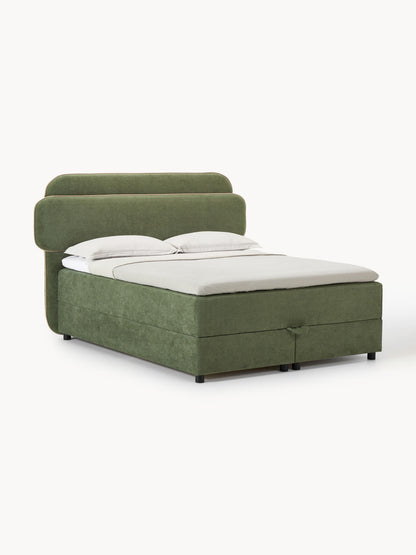 Enrina Box Spring Bed with Storage