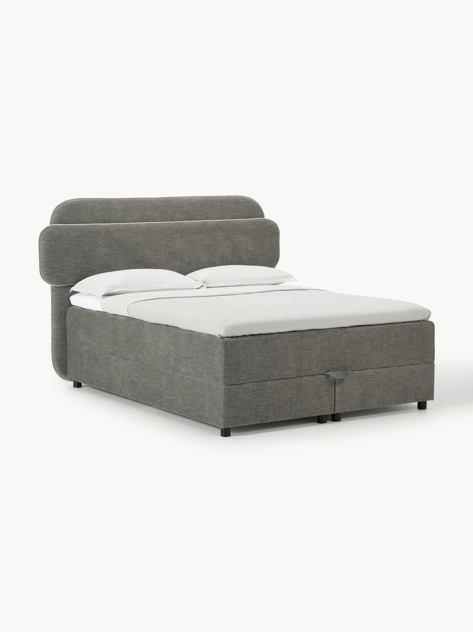 Enrina Box Spring Bed with Storage