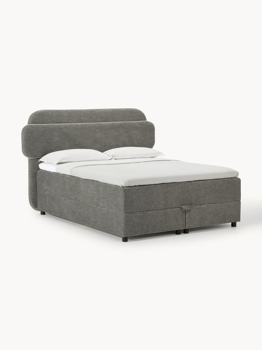 Enrina Box Spring Bed with Storage
