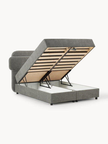 Enrina Box Spring Bed with Storage