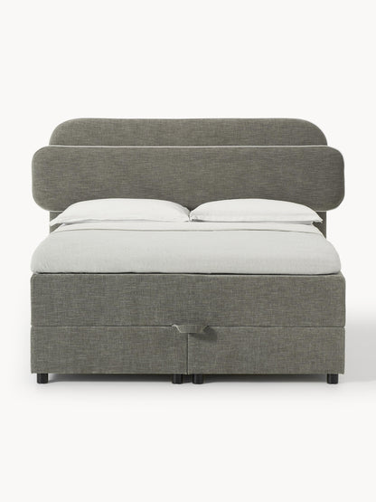 Enrina Box Spring Bed with Storage