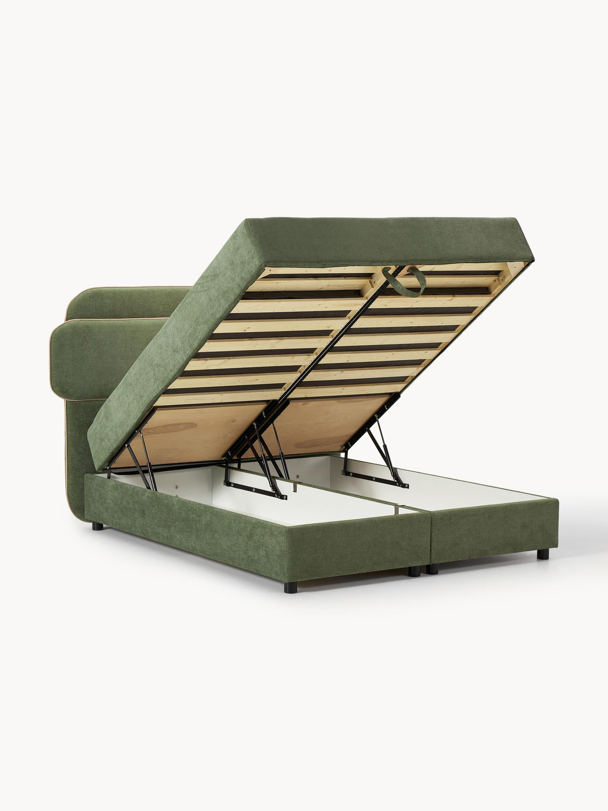 Enrina Box Spring Bed with Storage