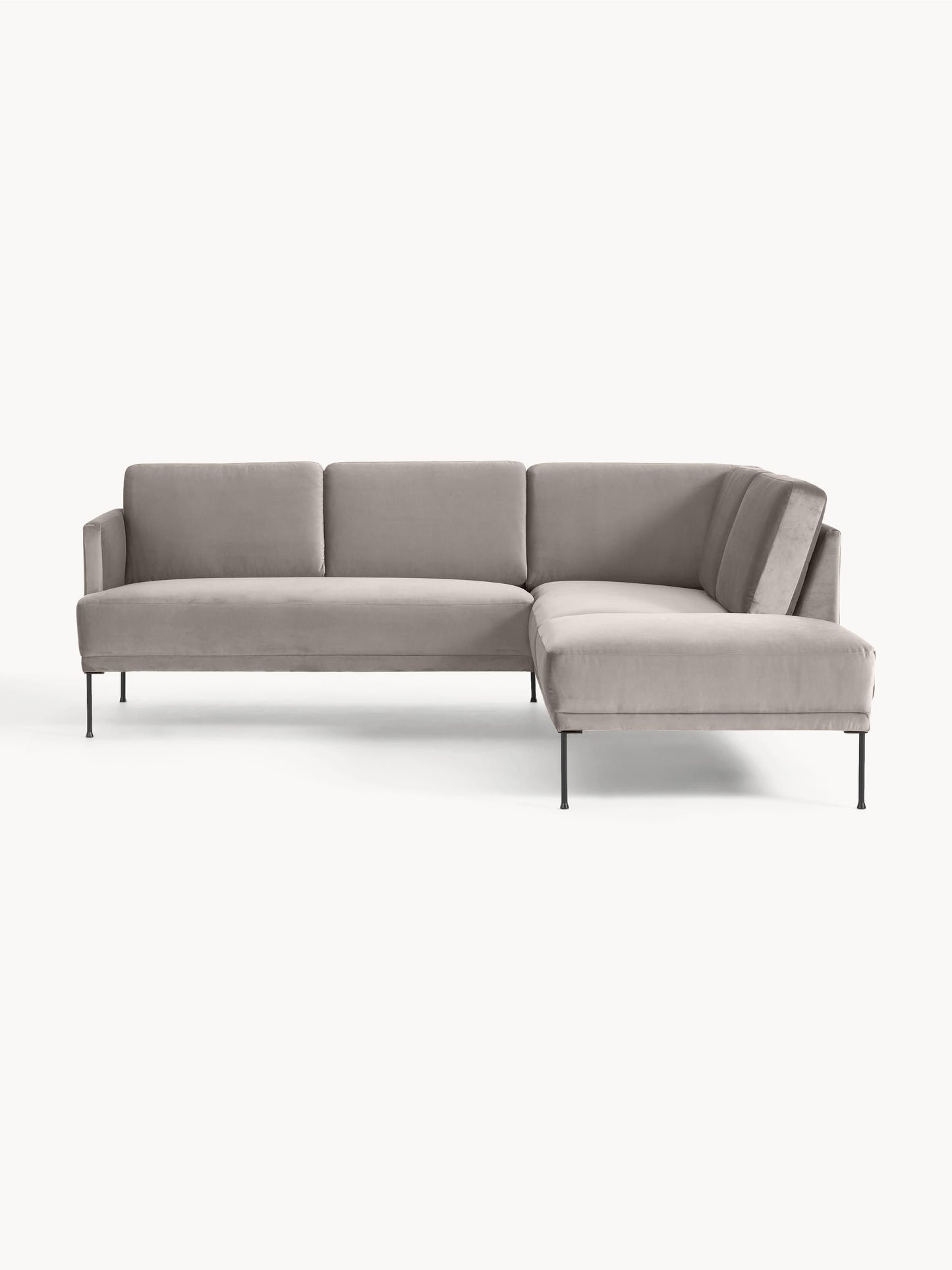 Fluenta Corner Sofa in Velvet