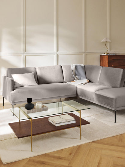 Fluenta Corner Sofa in Velvet