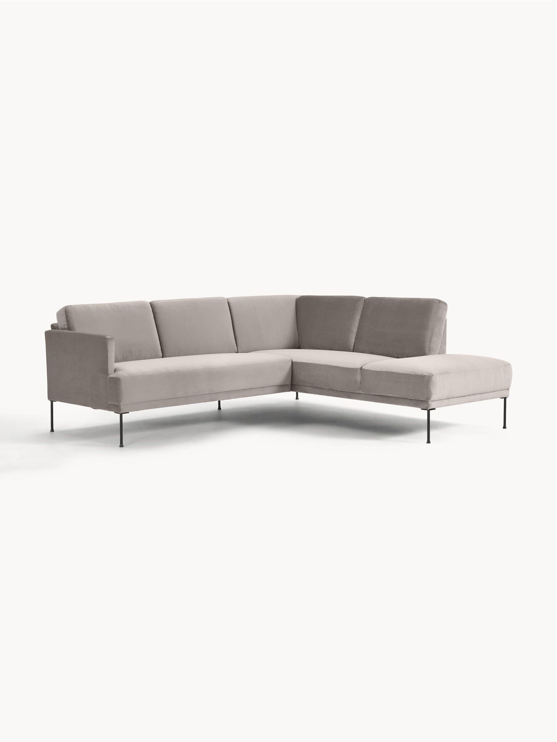 Fluenta Corner Sofa in Velvet