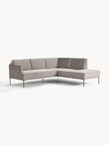 Fluenta Corner Sofa in Velvet