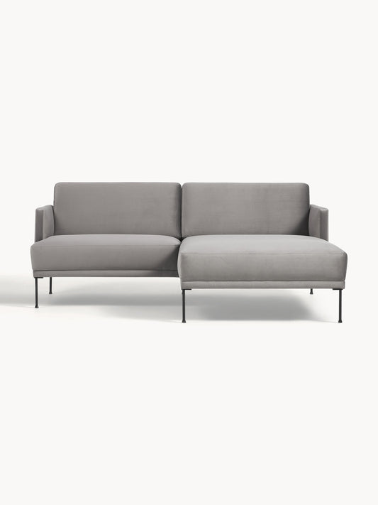 Fluenta Small Corner Sofa in Velvet