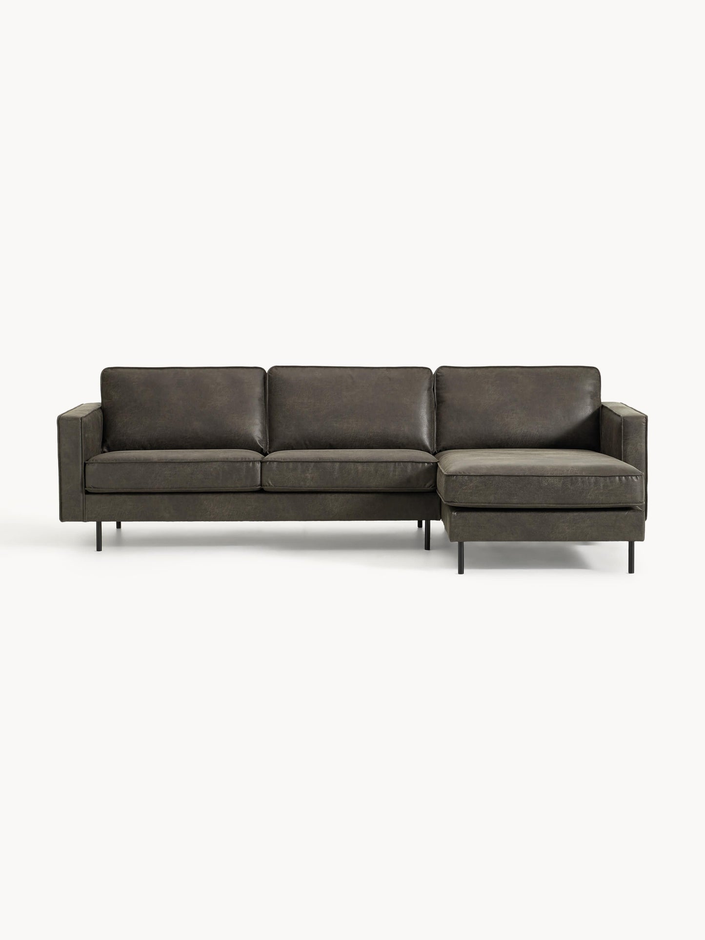 Hunton Leather Corner Sofa (3-Seater)