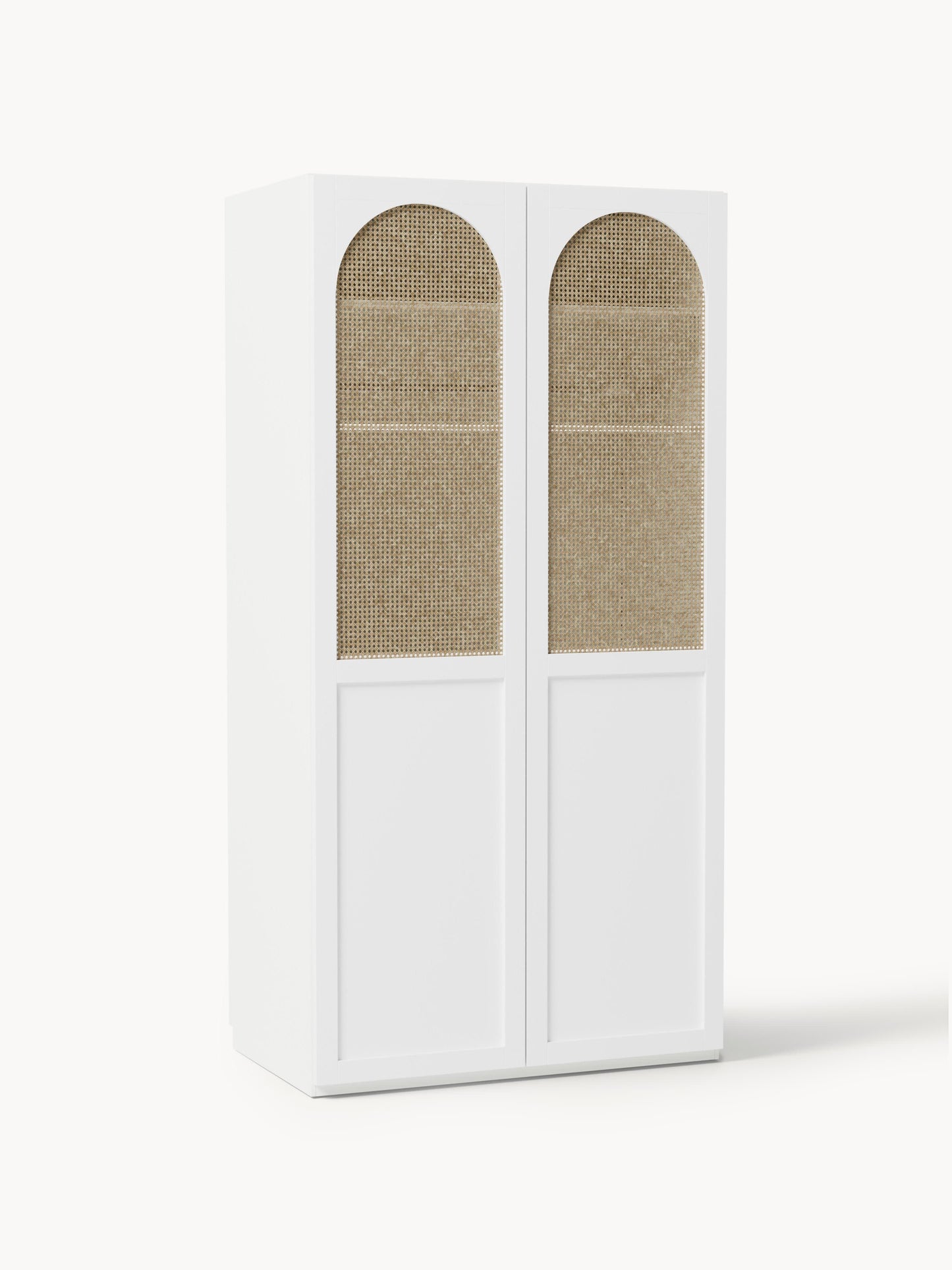 Jeanine Modular Hinged-Door Wardrobe, 100 cm Wide, in Various Sizes