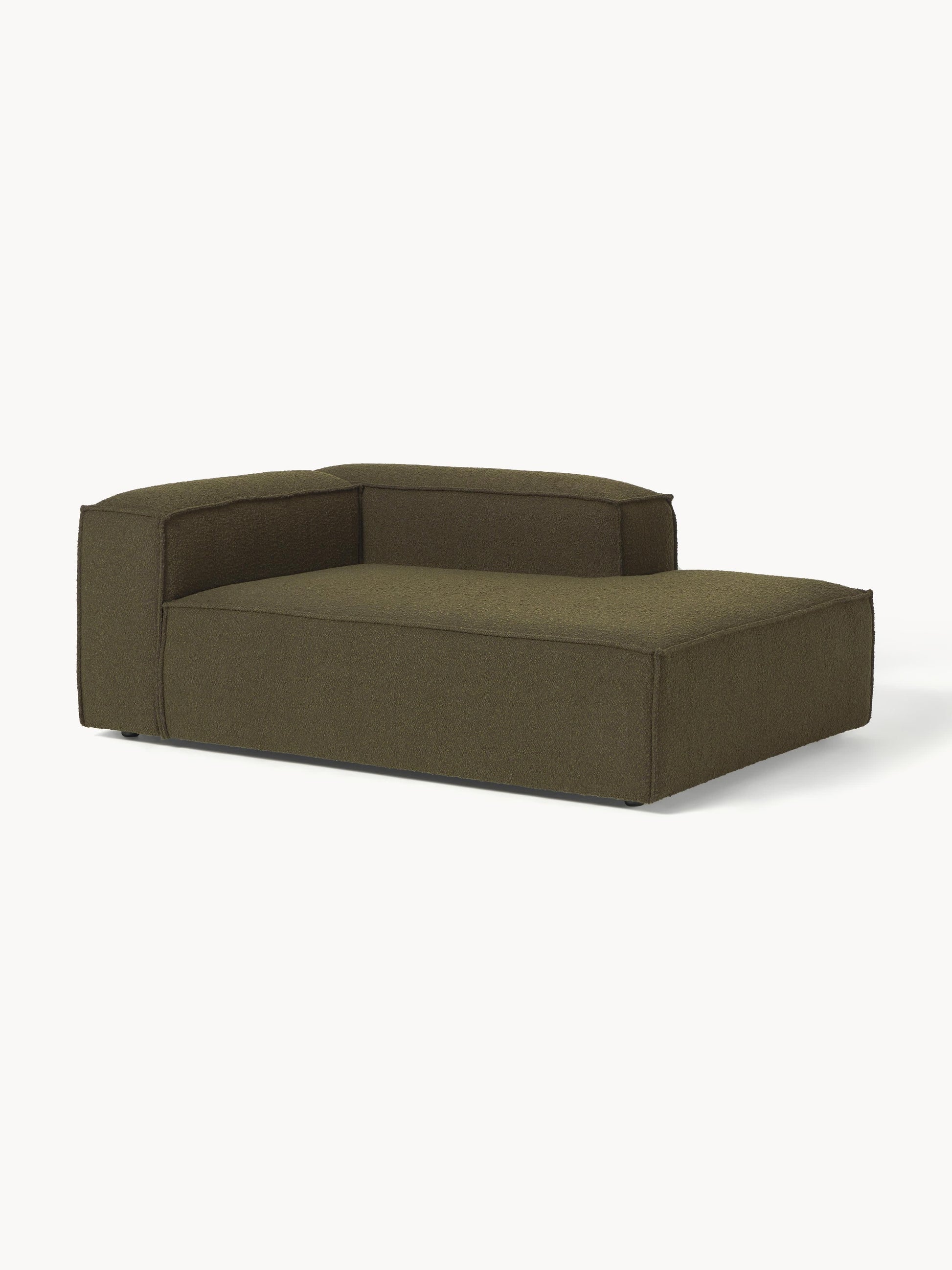 Lennox Bouclé Ottoman Corner Module
