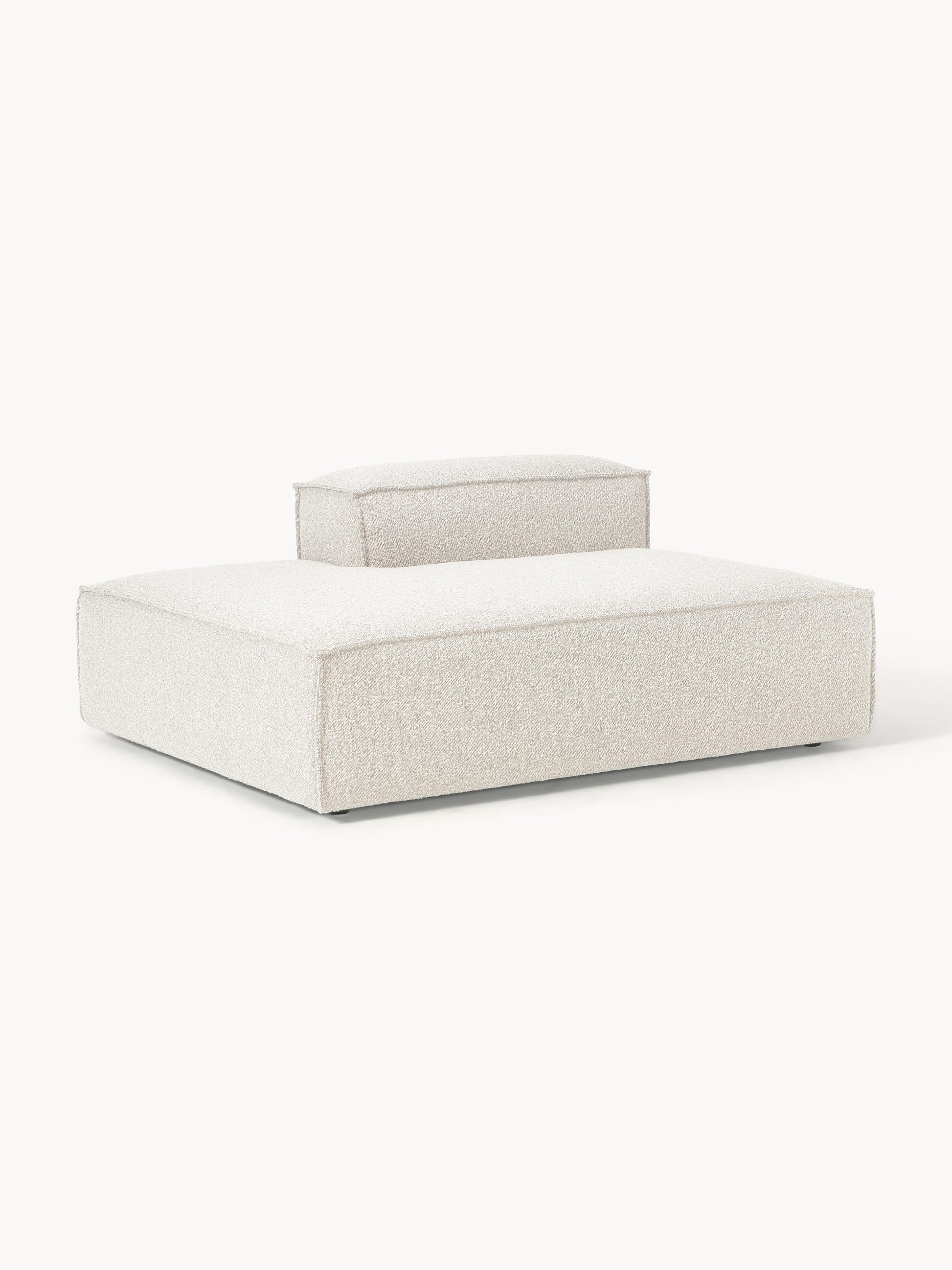 Lennox Bouclé Ottoman Module