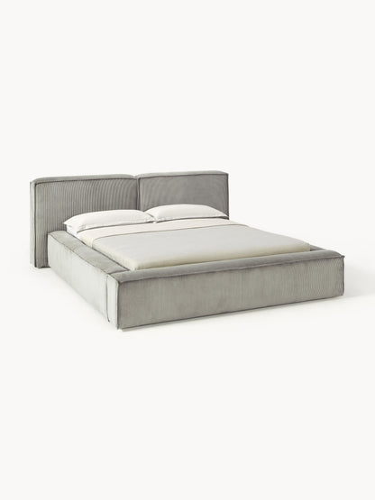 Lennox Corduroy Upholstered Bed