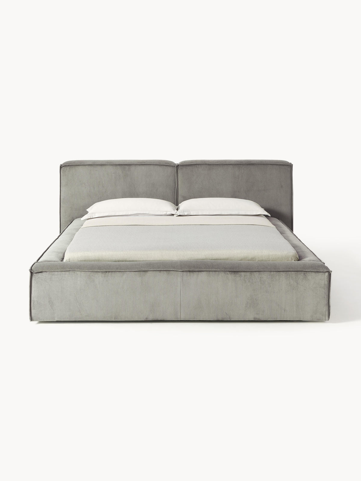 Lennox Corduroy Upholstered Bed