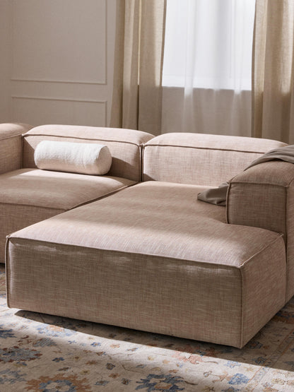 Lennox Linen Blend Ottoman Corner Module