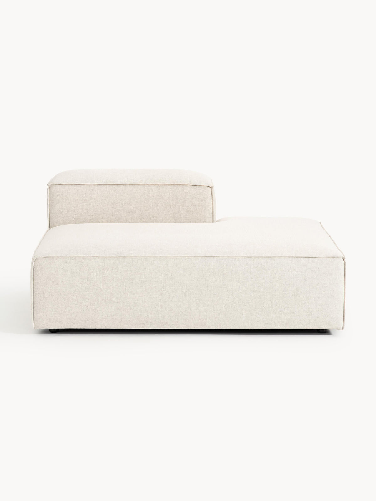 Lennox Linen Blend Ottoman Module