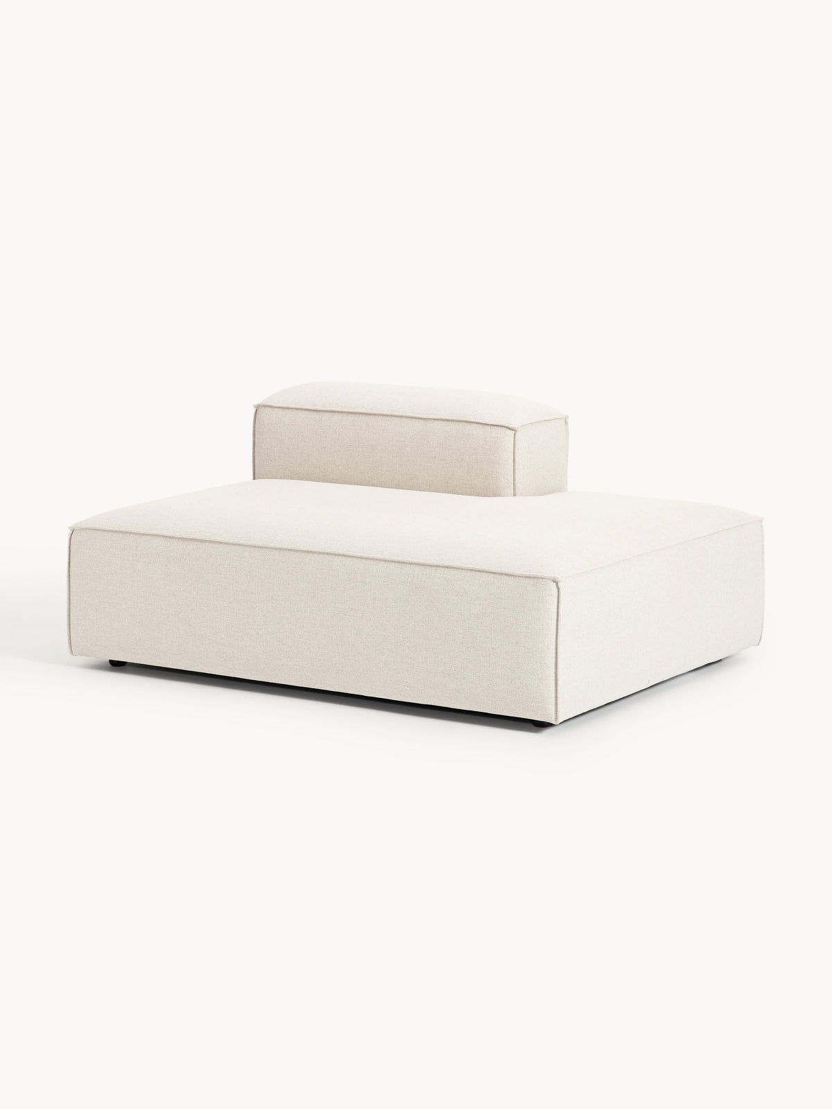 Lennox Linen Blend Ottoman Module