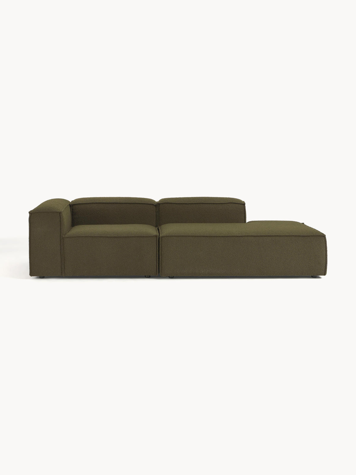 Lennox Modular Bouclé Ottoman