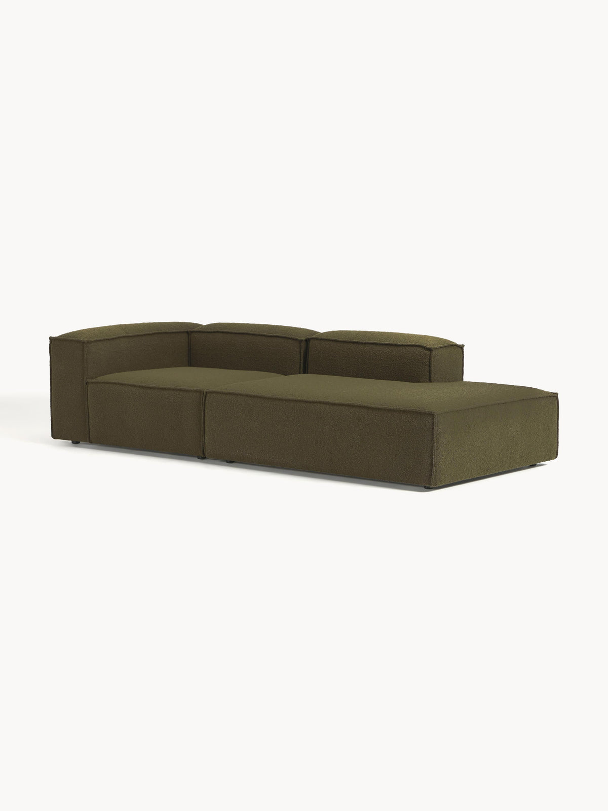 Lennox Modular Bouclé Ottoman