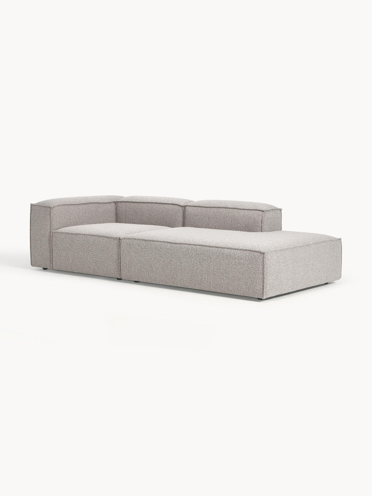 Lennox Modular Bouclé Ottoman