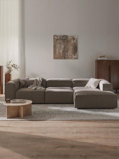 Lennox Modular Corner Sofa in Bouclé (4-Seater)