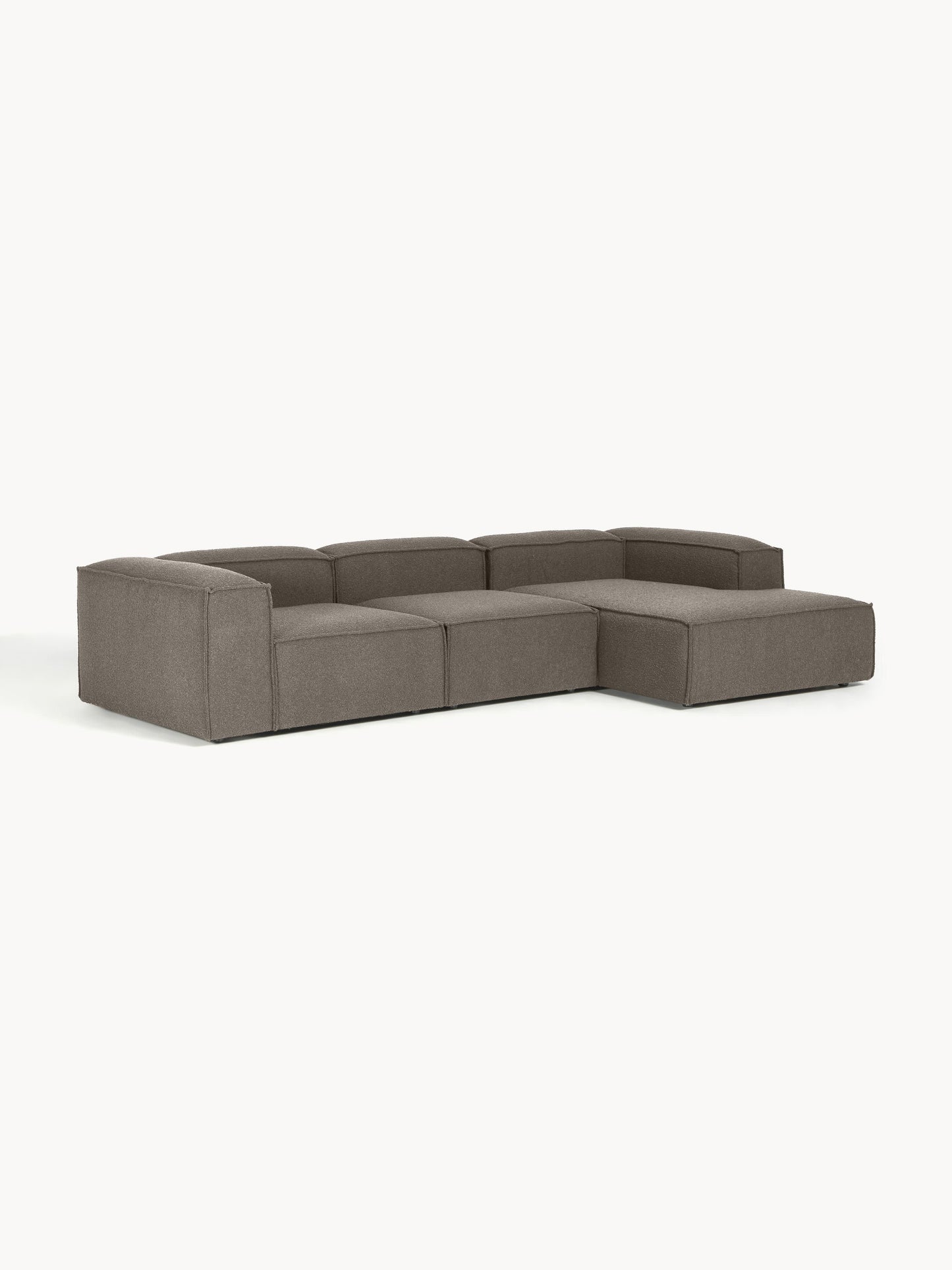 Lennox Modular Corner Sofa in Bouclé (4-Seater)