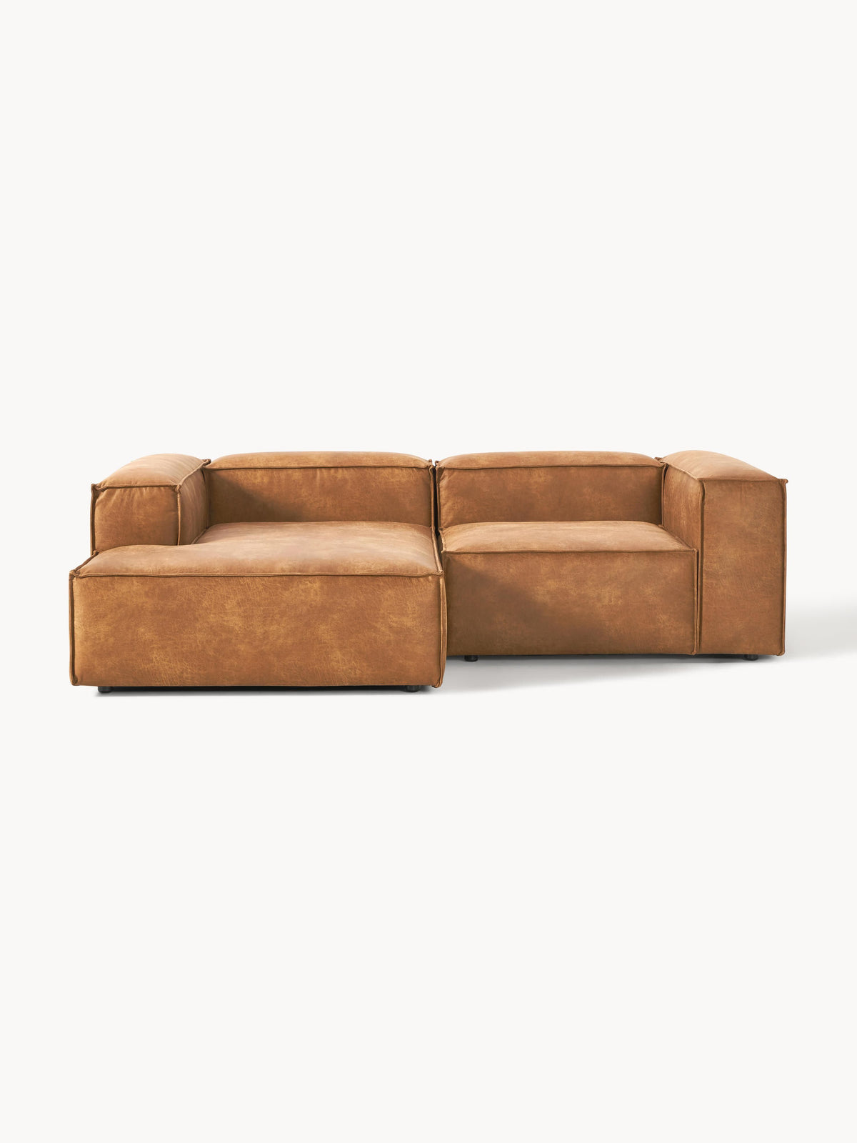 Lennox Modular Leather Corner Sofa (2-Seater)