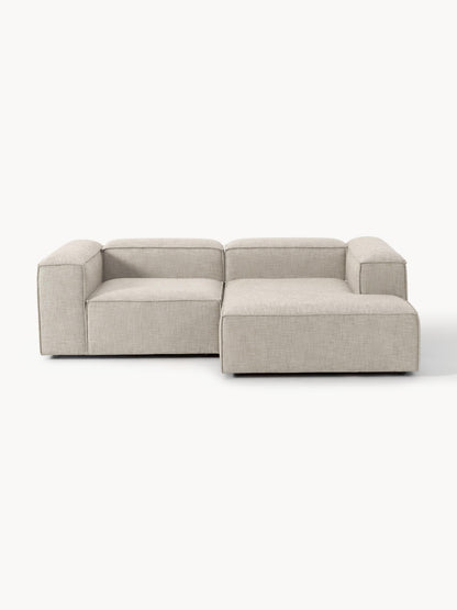 Lennox Modular Linen Blend Corner Sofa (2-Seater)
