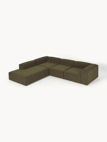 Lennox Modular XL Bouclé Corner Sofa (4-Seater)