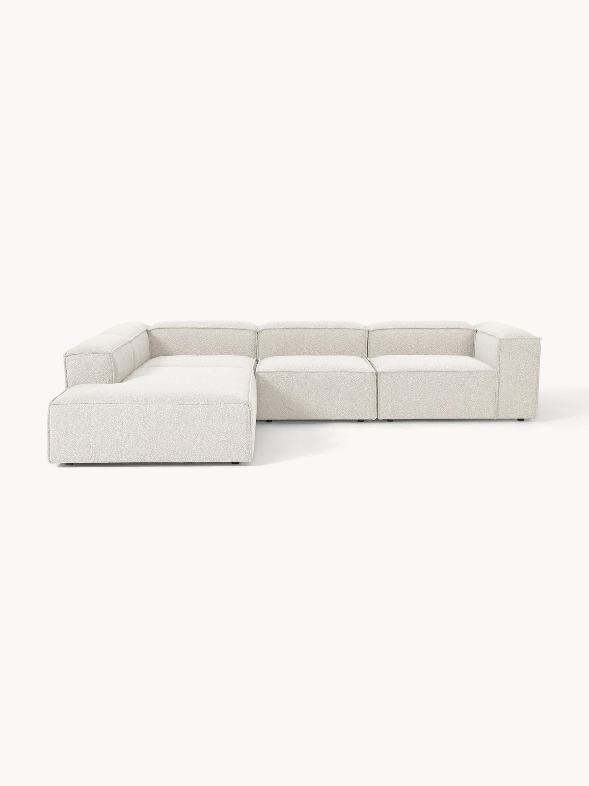 Lennox Modular XL Bouclé Corner Sofa (4-Seater)