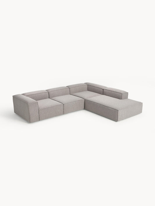 Lennox Modular XL Bouclé Corner Sofa (4-Seater)