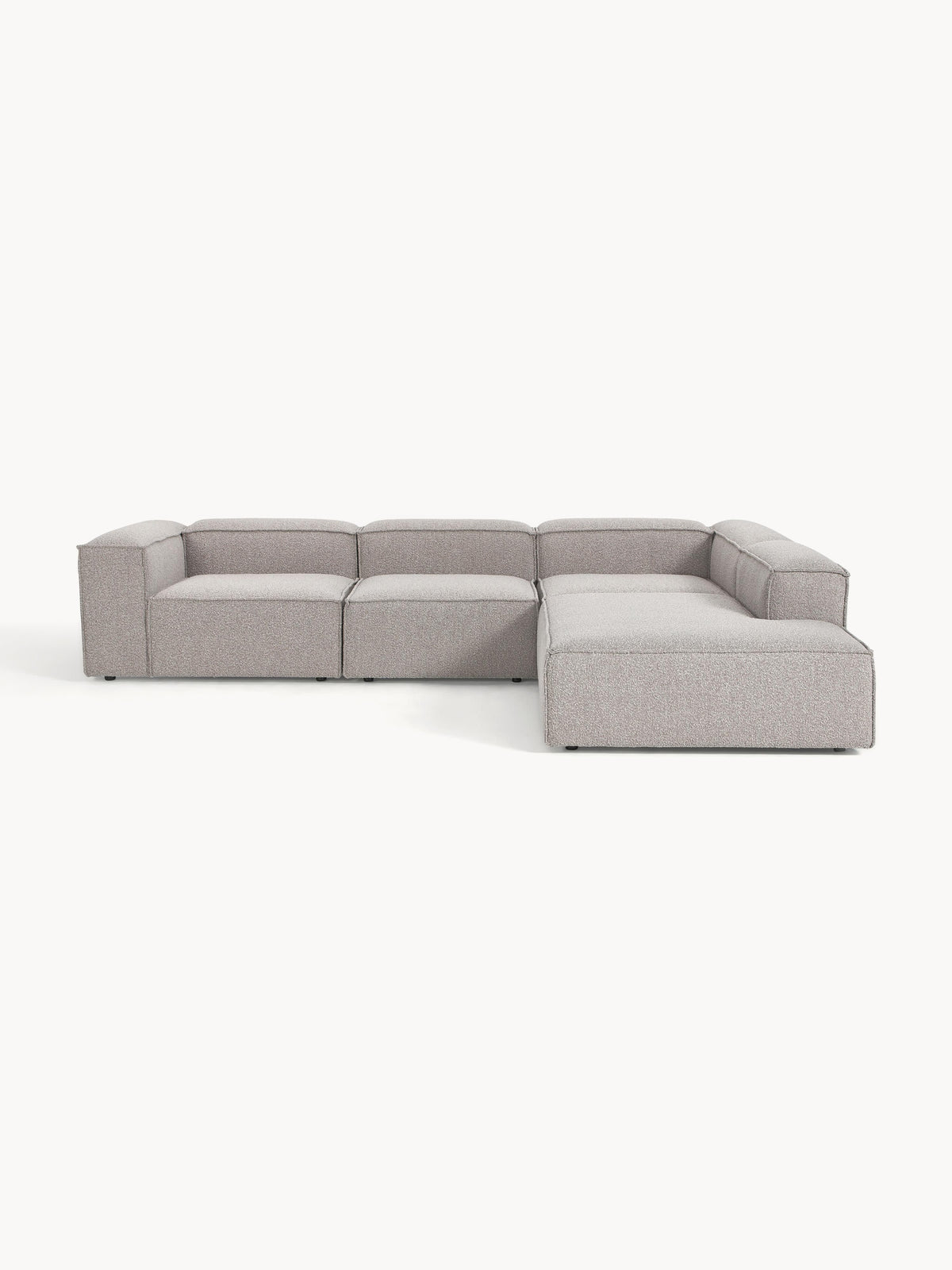 Lennox Modular XL Bouclé Corner Sofa (4-Seater)
