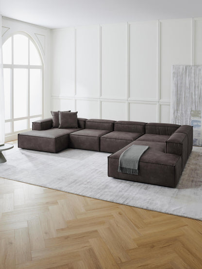 Lennox Modular XL Leather Sofa