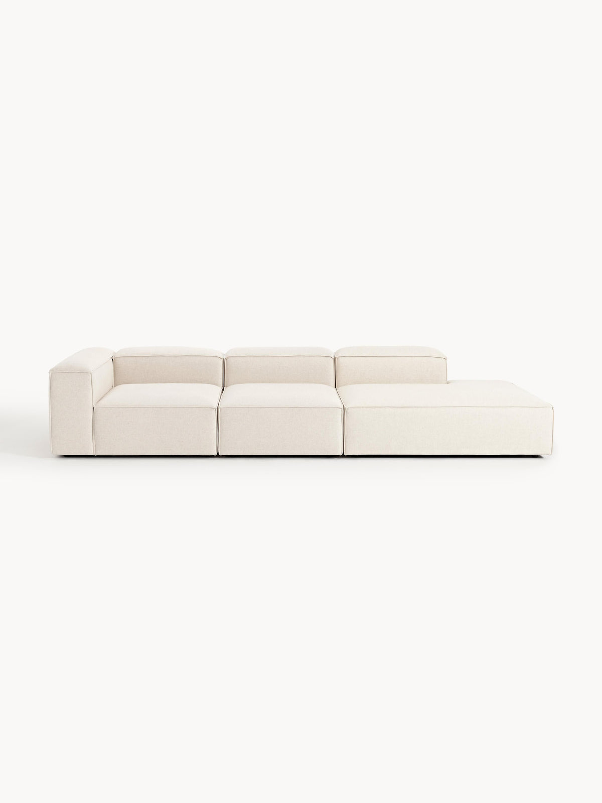 Lennox Modular XL Ottoman in Linen Blend
