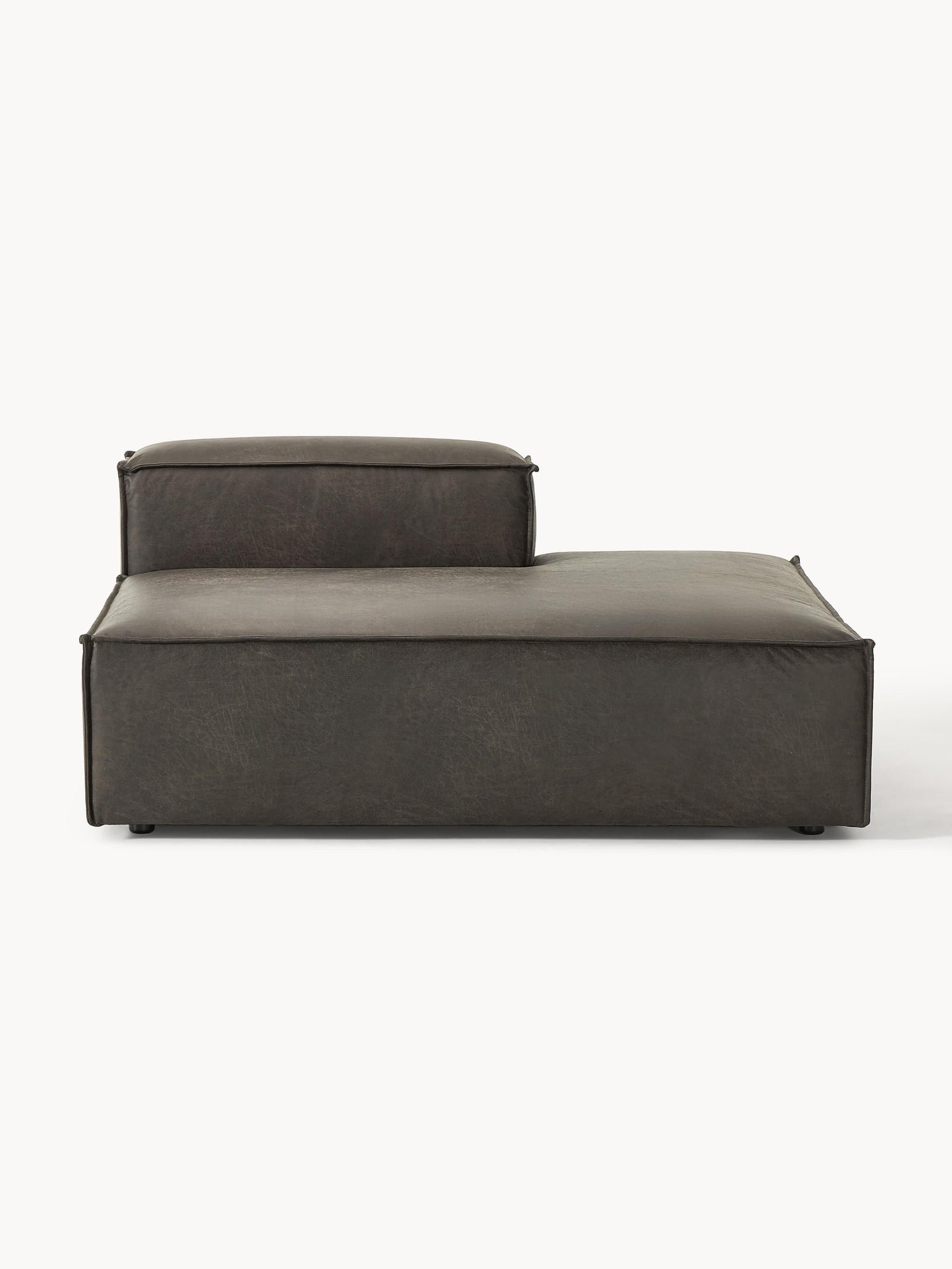 Lennox Ottoman Module in Leather