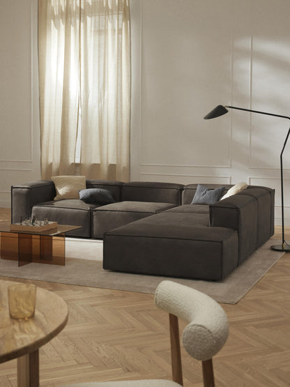 Lennox Ottoman Module in Leather