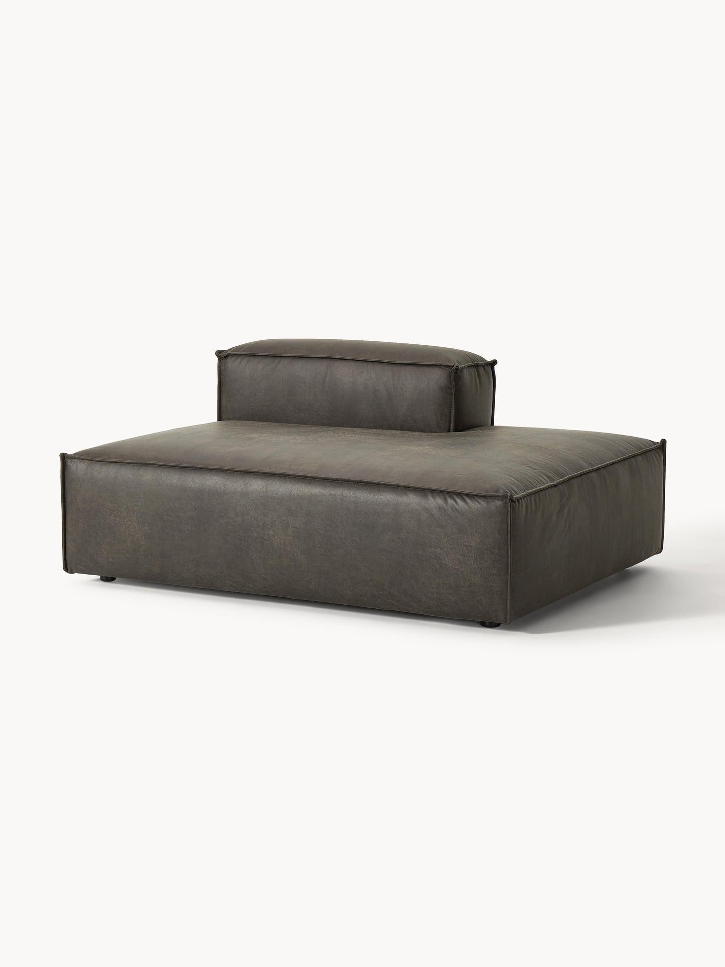 Lennox Ottoman Module in Leather