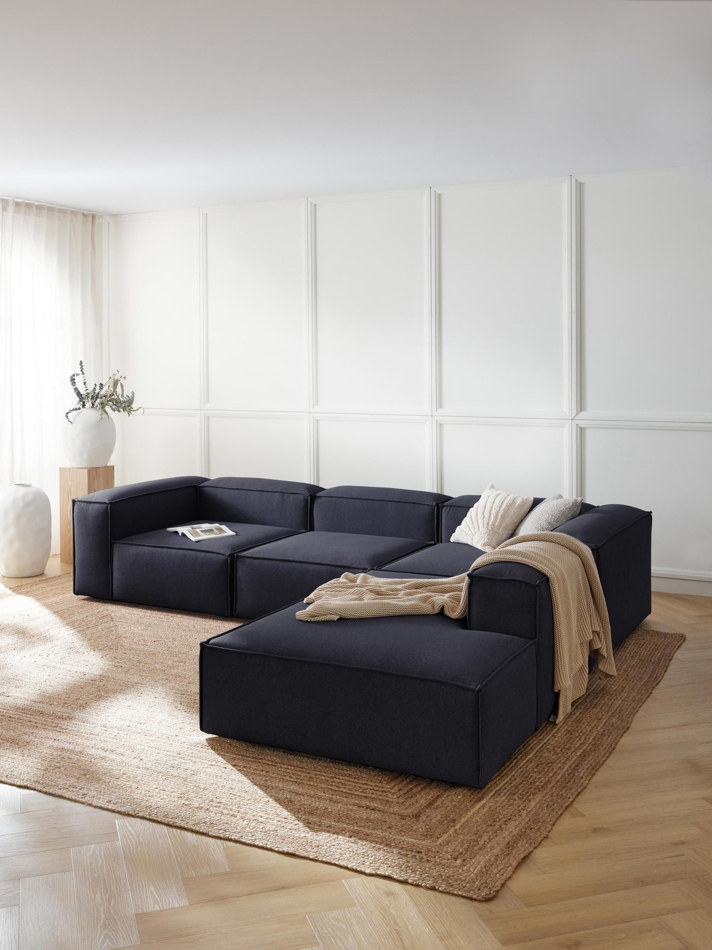 Lennox XL Modular Corner Sofa (4-Seater)