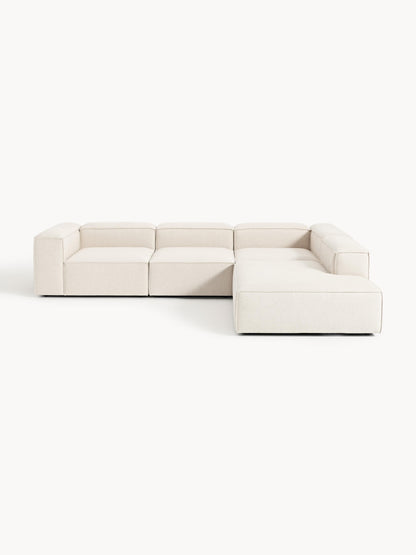 Lennox XL Modular Corner Sofa (4-Seater) in Linen Blend