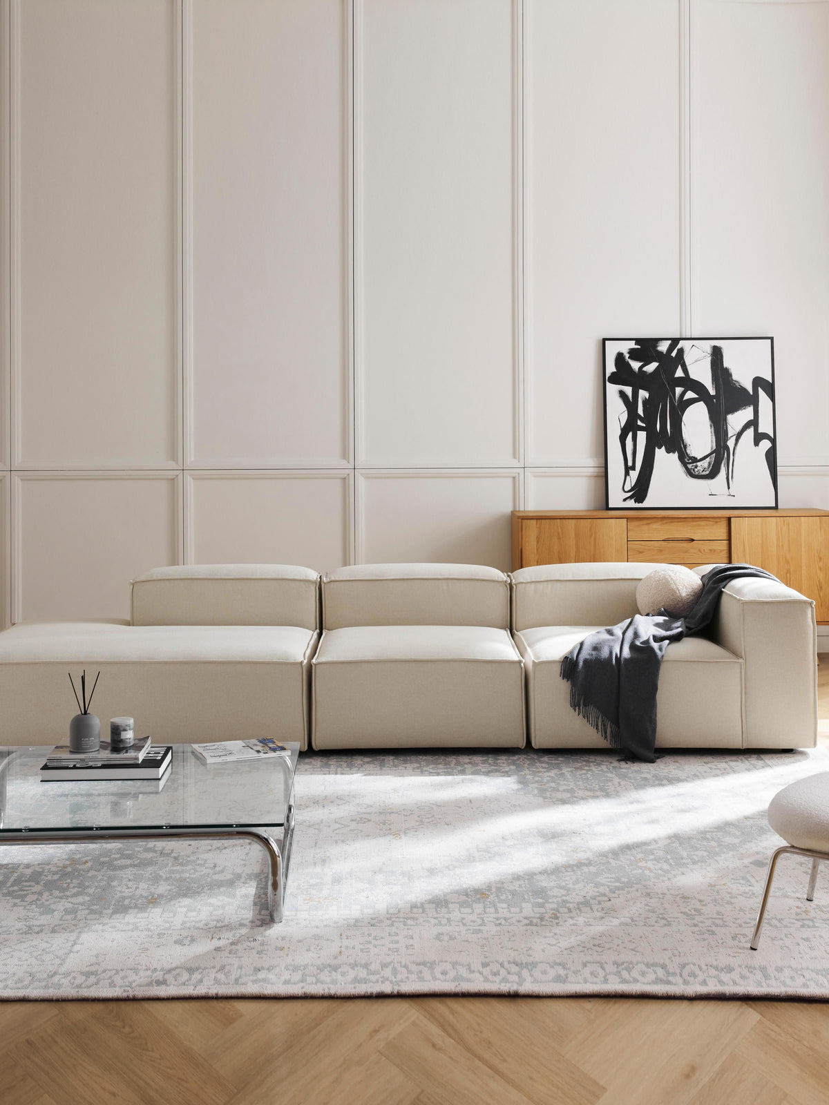 Lennox XL Modular Ottoman