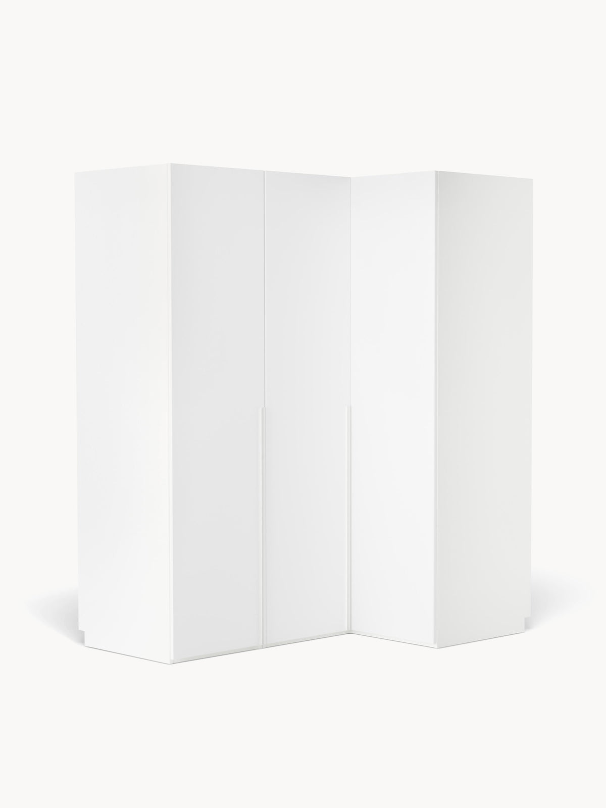 Leonor Modular Corner Wardrobe, 165 cm Wide, in Various Sizes