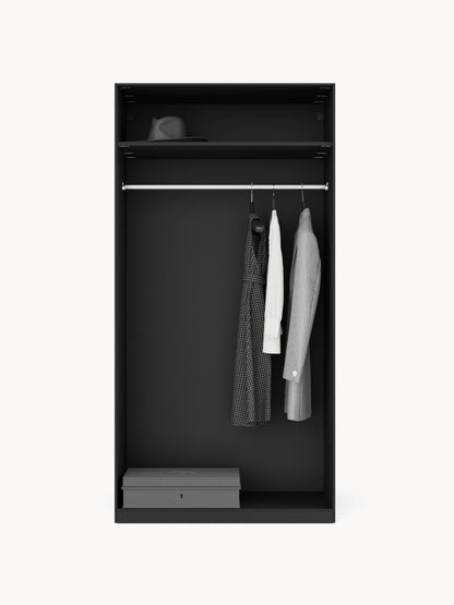 Leonor Modular Hinged-Door Wardrobe, 100 cm Wide, in Various Sizes