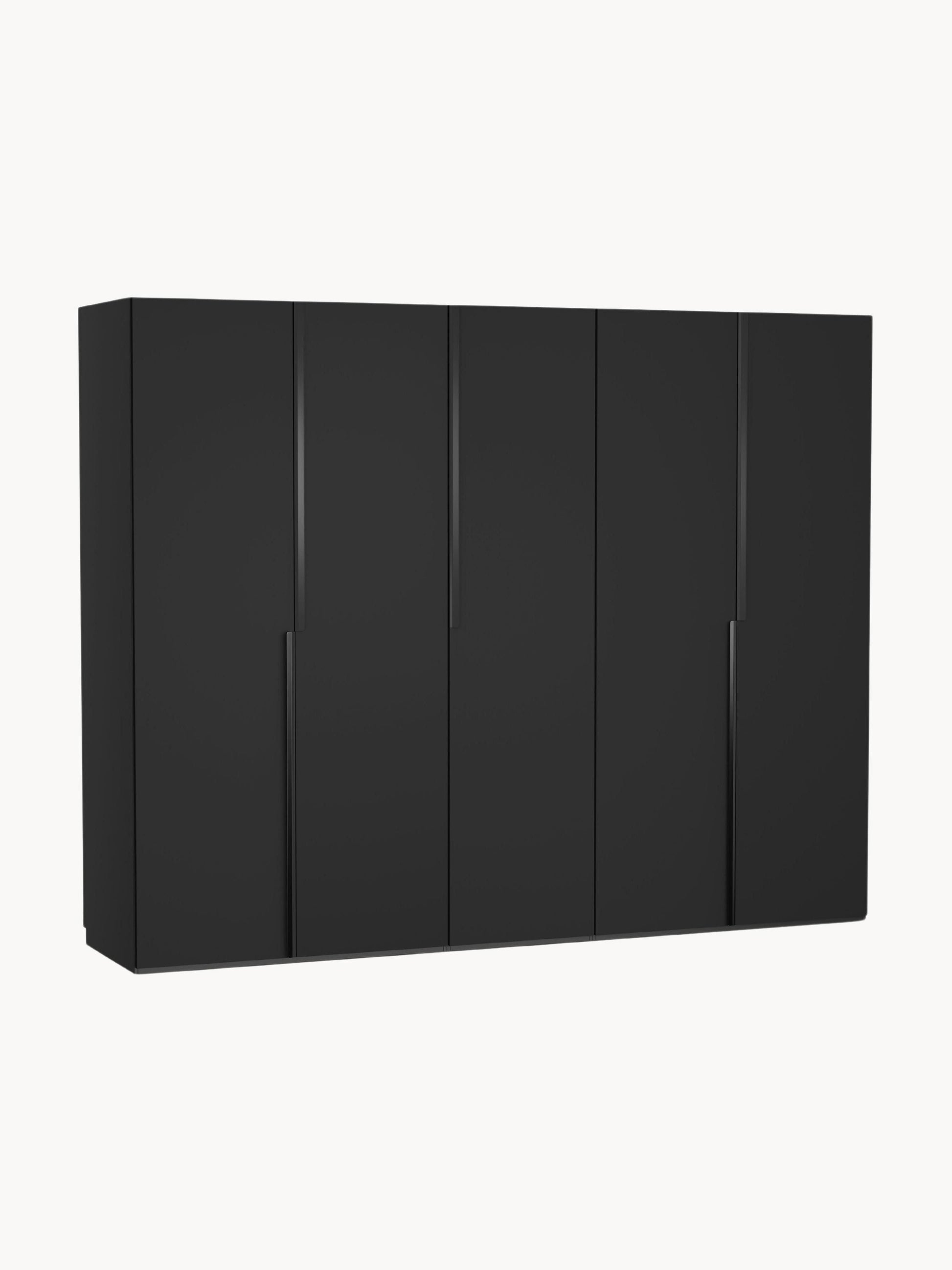 Leonor Modular Hinged-Door Wardrobe, 250 cm Wide, in Various Sizes
