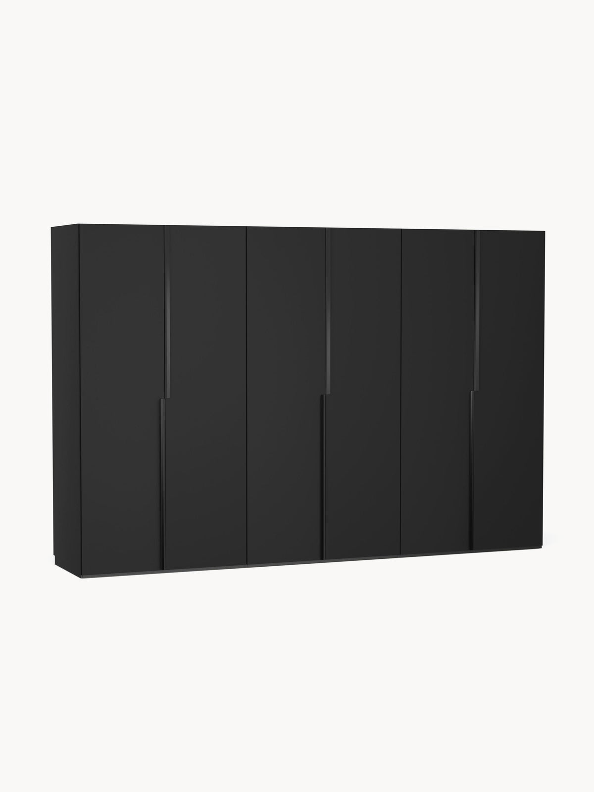 Leonor Modular Hinged-Door Wardrobe, 300 cm Wide, in Various Sizes
