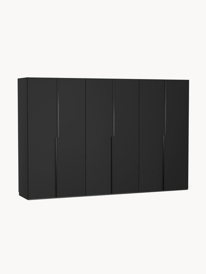 Leonor Modular Hinged-Door Wardrobe, 300 cm Wide, in Various Sizes