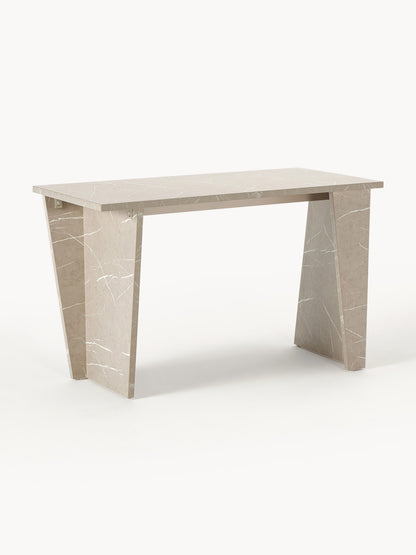 Lianor Desk in Travertine Look