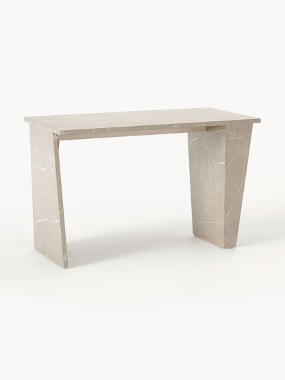 Lianor Desk in Travertine Look