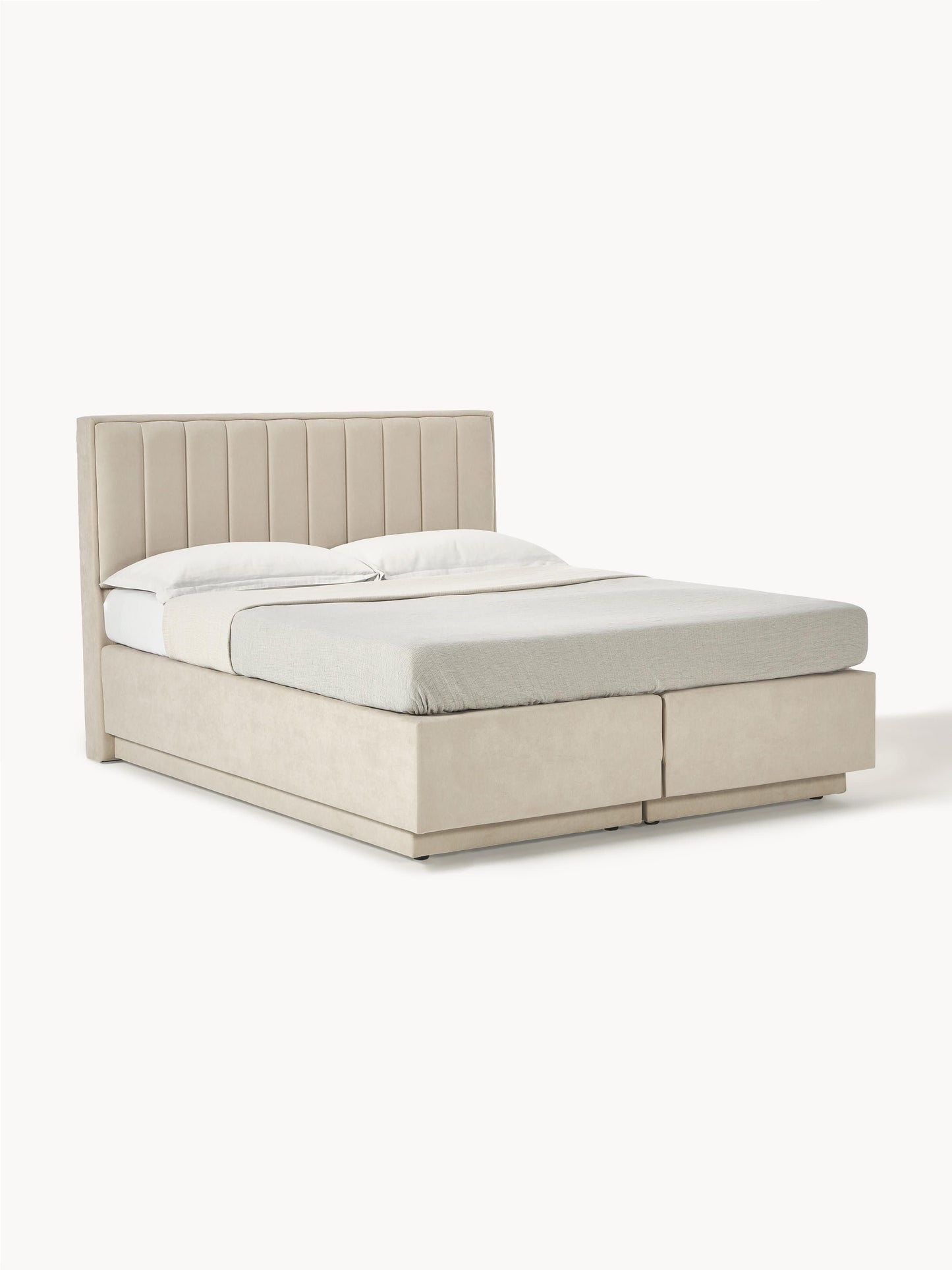 Livie Box Spring Bed with Storage