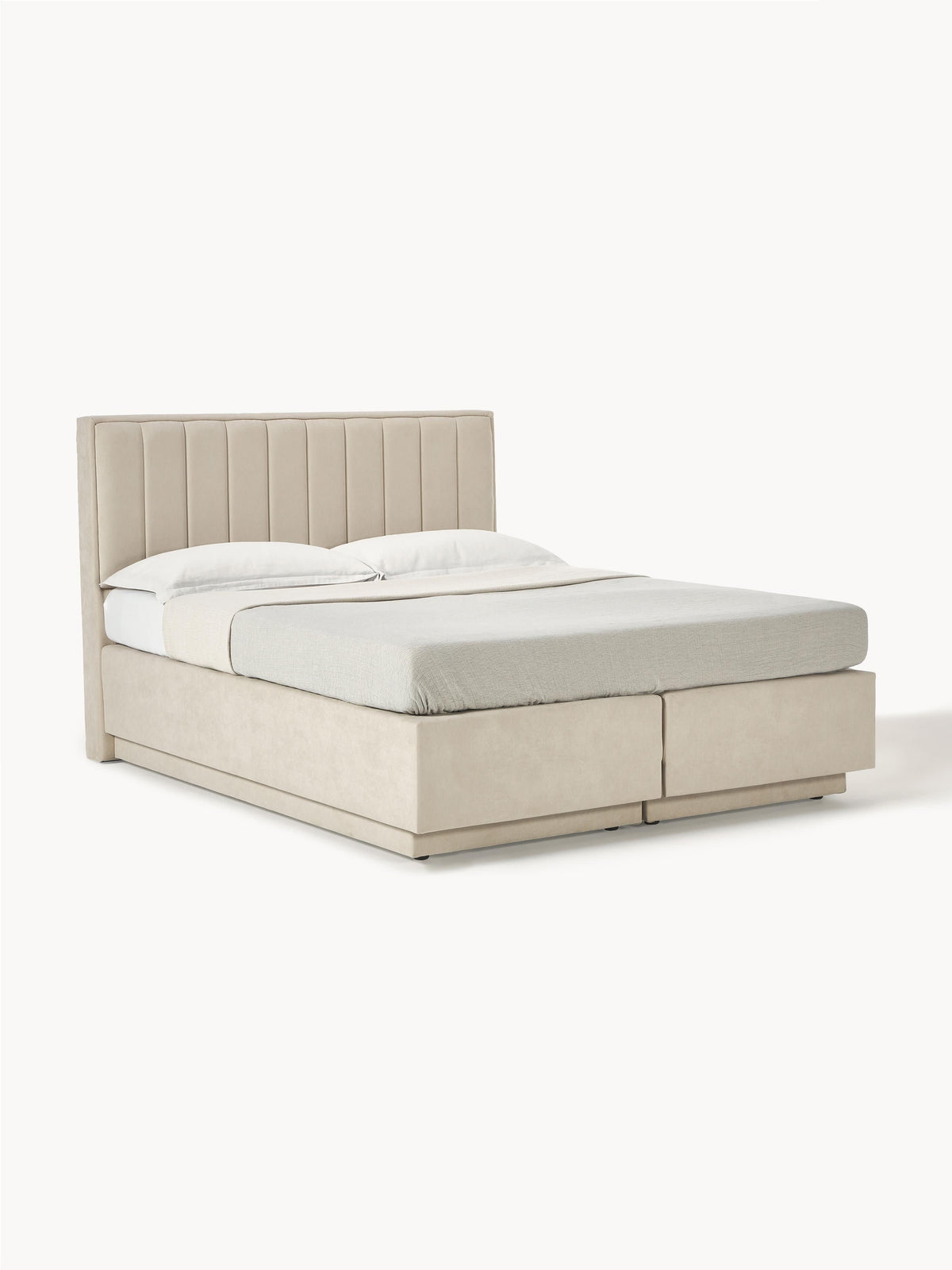 Livie Box Spring Bed with Storage