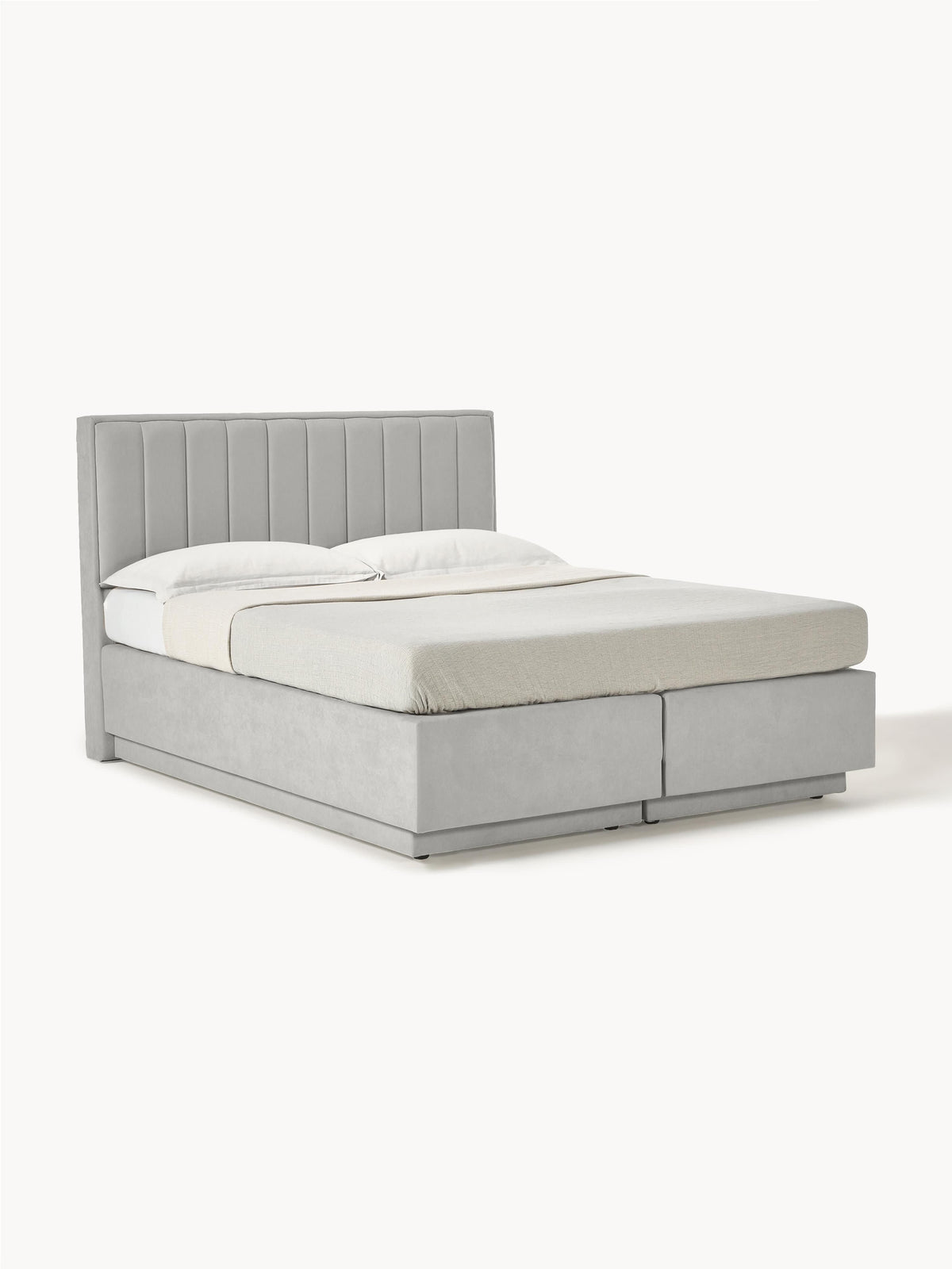 Livie Box Spring Bed with Storage