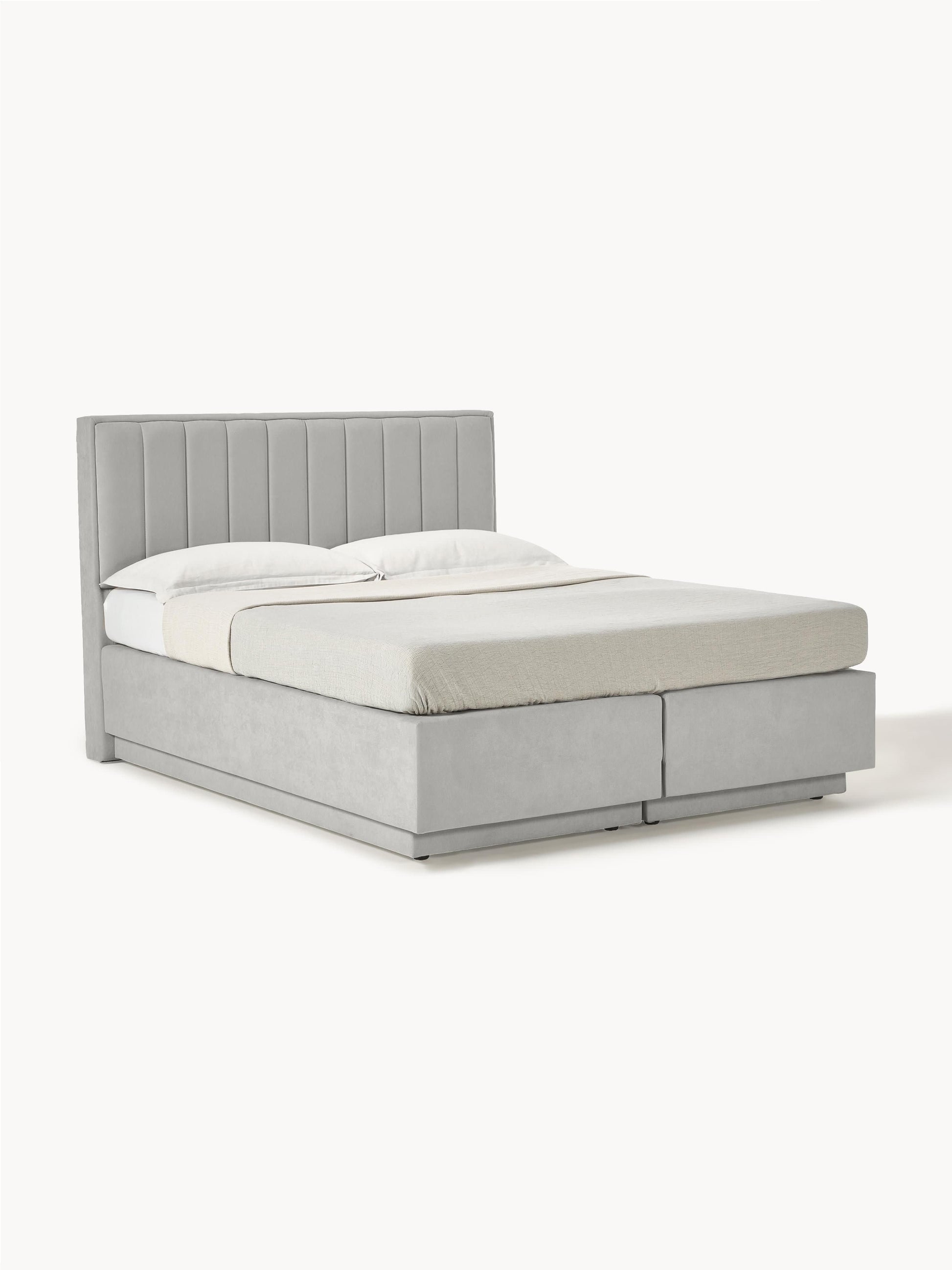 Livie Box Spring Bed with Storage